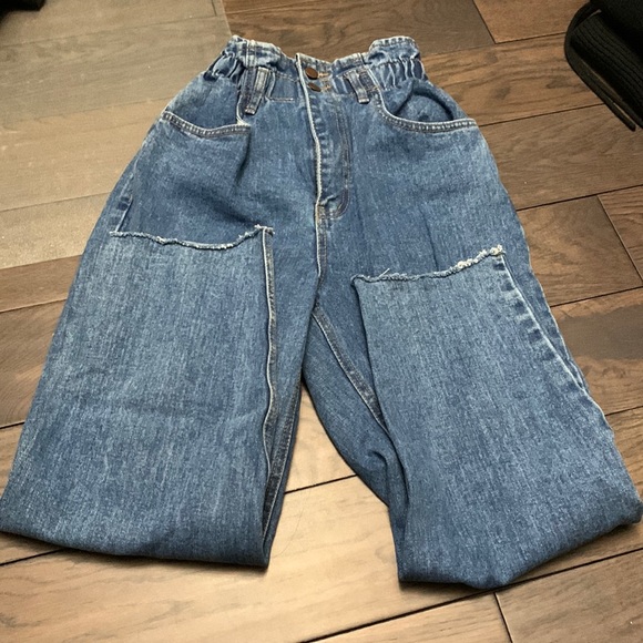 OAK + FORT Denim - Oak + Fort PAPERBAG WAIST JEAN Size M